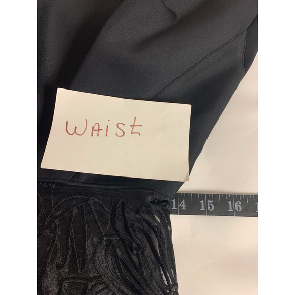 Ted Baker Dress Size 1 (XS) Black Vemma Lace Skater Mini Edgy Sheer Trendy - Picture 11 of 11